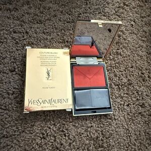 Yves Saint Laurent Blush in Rouge Tuxedo with Cream Compact